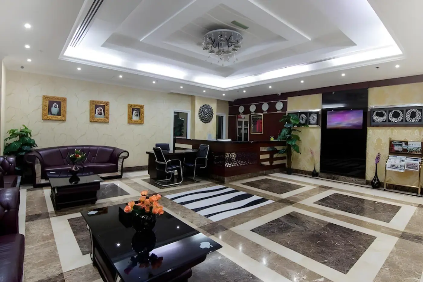 Better Living Hotel Apartments reception and lobby
